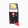 Socks male Santa Claus, dark blue color, size 40-44