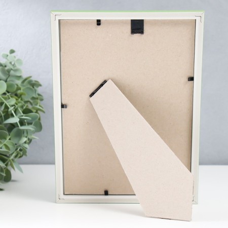 Photo frame plastic "Rainbow" 15x21 cm, light green-4