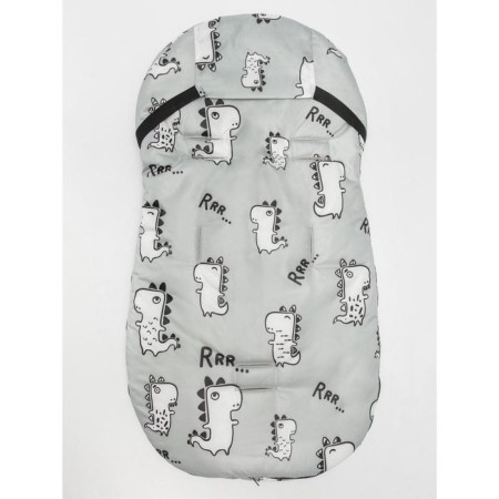 Winter Fur Fur Snowy Baby, size 85 cm, dinosaur print-2