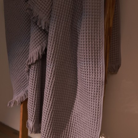Waffle towel SL Home: BOHO "Soft Mist" 90x150 cm, 100% cotton, 300 g/m2-4
