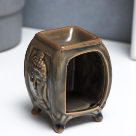 Aroma lamp ceramics "Buddha image" 8.5x7.5x7.5 cm 3467388-2