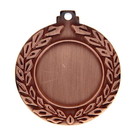 Medal for applying 037 diam 4.5 cm. Color of bronze. Without a tape-2