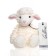 Soft Gulliver toy "lamb elf", white color, 28 cm