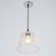 Lamp Bayerlux "Fish" E27 40W chrome 20x20x16-116cm
