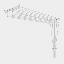 Label dryer wall “birch”, 2 m, white