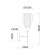 Sconces Arte Lamp Barry A7951AP-1GO, E14, 40 W, 12x18x38 cm, golden
