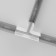 The T-shaped connector for the Technical tra010ct-41W overhead track system, white color