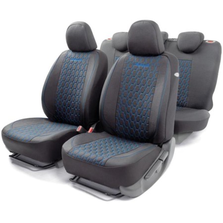 Autoshekhls Universal Verona, Ver-1505 Lenon material Blue, 15 items