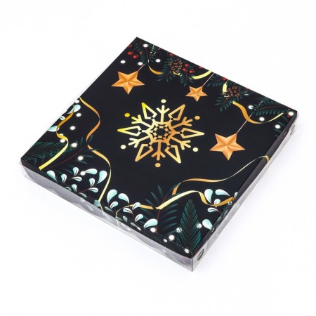 Bearbox "New Year Emerald", 21 x 21 x 3 cm-5