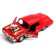 Metal Muscle Car, scale 1:32, light and sound, inertia, red color