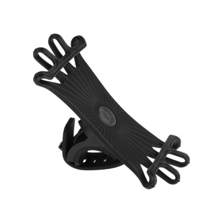 Moto phone holder for steering wheel, rotation 360, black