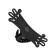 Moto phone holder for steering wheel, rotation 360, black
