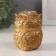 Souvenir Polystone "Owls - Secret, Rhugal Strap" 7.5x6.5x8.5 cm