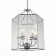 Suspended chandelier ST LUCE. SL228.103.06. TERSO. 6x40 watts, E14, 40x40x56 cm, chromium color