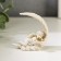 Polystone souvenir "Snowthrough angel sleeping on a feather" mix, 5x5.5x2.5 cm