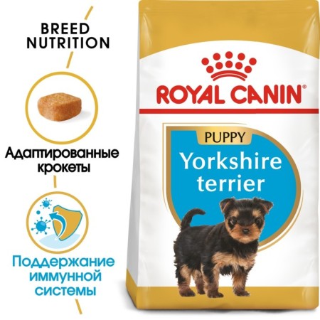 Сухой корм RC Yorkshire Terrier Junior для щенков йоркширского терьера, 500 г-2