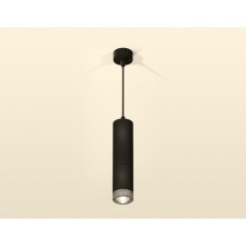 A set of suspended lamp with composite crystal Ambrella Light, Techno, XP6313001, GU5.3, color black sand