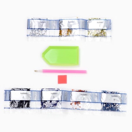 Shopers with diamond mosaics "Stars and Night"-3