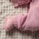 Knitted crumb set "Cute" growth 80-86 cm, pink color