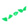 Cargo of a bullet exentric painted pissy Yaman 5 pcs., 60 g, green