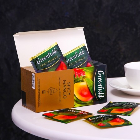 Tea Greenfield Spicy Mango Ulun 25 PAK*1.5 g-1