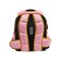 Frame backpack 35 x 28 x 15 cm, Across 392, purple/pink