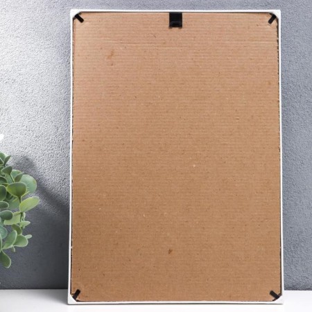 Photo frame plastic L-4 21x30 cm, white (plastic screen)-3