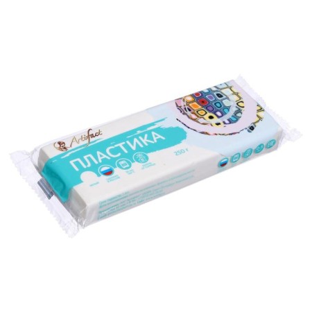 Plastic - polymer clay, 250g, white