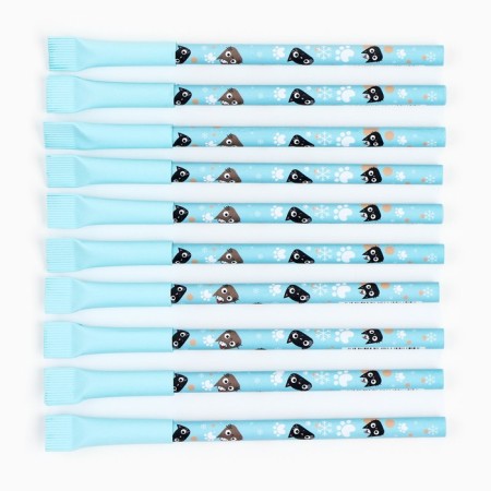 Blue Paste Handle, Eco "New Year: cats" 1.0 mm-2