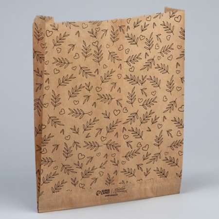 Package Package package, packaging, craft, “branches” 20 x 26 x 6 cm without a window-1