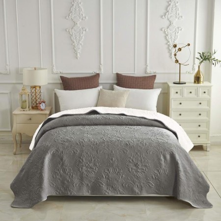 Vivaldi bedspread, size 220x240 cm, color Stone