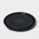 Container plastic disposable pr-S-85D, round, cover, D = 11 cm, black color, 65 pcs/un