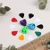 Set of mediators: Clutch "Hearts" + 10 Music Life mediators, 0.46mm, mix