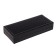 Handle Gift ball in the leatherette case, black body with silver