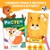 A set of books for leisure "I study animals", 4 pcs
