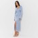 Women's silk dress Mist: Classic Collection p. 46, blue color