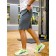 Male sports shorts, size 50, gray color