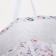 Household bag without fastening, white color