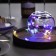 Garland "thread" 2 m dews with nozzles "Zvezda", IP20, silver thread, 20 LED, glow of multi, 2 modes, AAX2