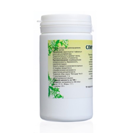 Spirulina plus in tablets, 90 pcs-1