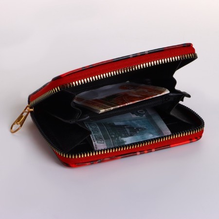 Lightning wallet, red color-4