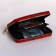 Lightning wallet, red color