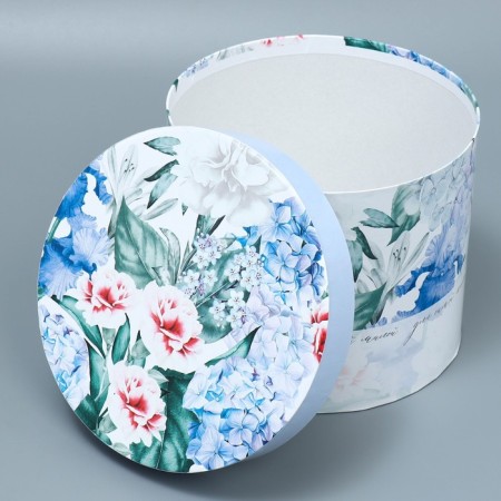 A set of hats 5 in 1, gift packaging, Flower Garden, 13 x 14 - 19.5 x 22 cm-8