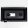 Aquarium rectangular "atall" with a lid, 29 liters, 43 x 22.5 x 30/35 cm, black