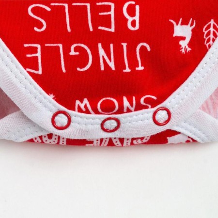Body crumb I am "Happy Winter", height 68-74 cm, red-4