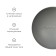 Massage ball Onlytop, silicone, d = 6 cm, 150 g, color gray color