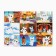 A set of stickers with the coloring "Beasts by professions", 45 pcs, 14.5 x 21 cm