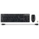 Keyboard + Mouse A4Tech 3330N CLAV: Black Mouse: Black USB Wireless Multimedia