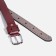Children's belt, width 3 cm, screw, buckle metal, burgundy color