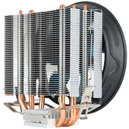 Aerocool Verkho 3 Plus, SOC-am4/1151/1200, 4-PIN, 18-27DB, Al+CU, 125W, 528 gr, RET-4
